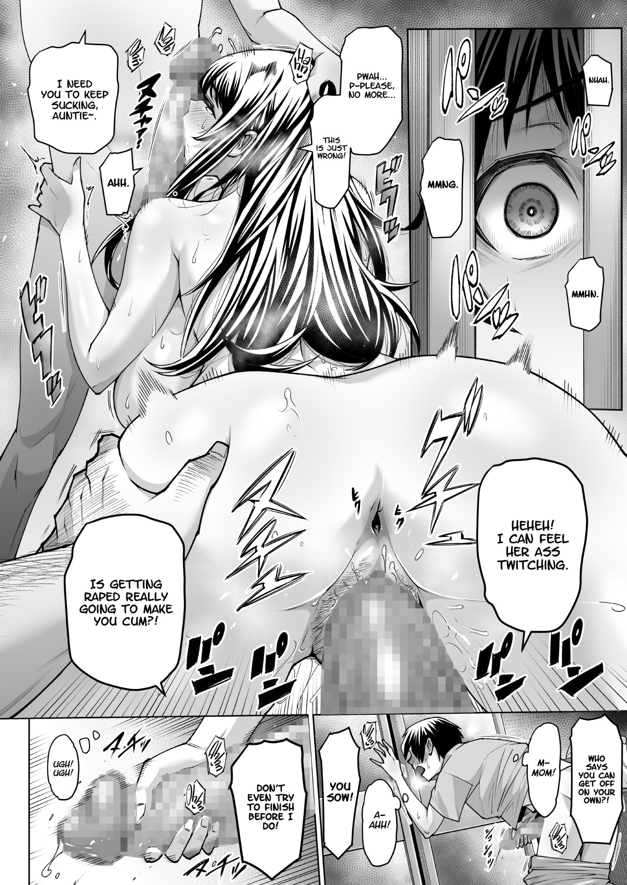 Hentai Manga Comic-Big breasted cow mom cuckold farm Mana Ushio 34 years old ~ Mother who was impregnated and kept as a livestock ~ 1-Read-18